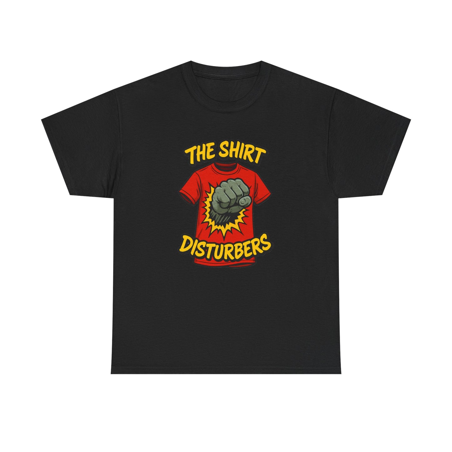 Shirt Disturbers Signature Tee – Edgy, Satirical T-Shirt for Free Thinkers