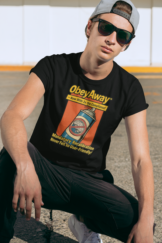 ObeyAway™ Shirt – Mandatory Recalibration, User-Friendly Edition