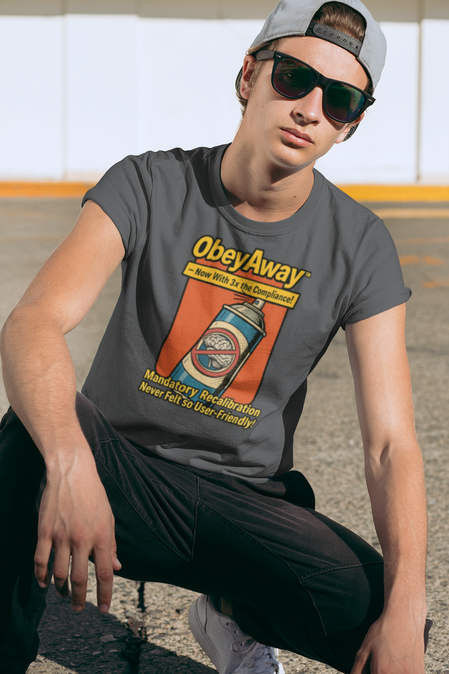ObeyAway™ Shirt – Mandatory Recalibration, User-Friendly Edition