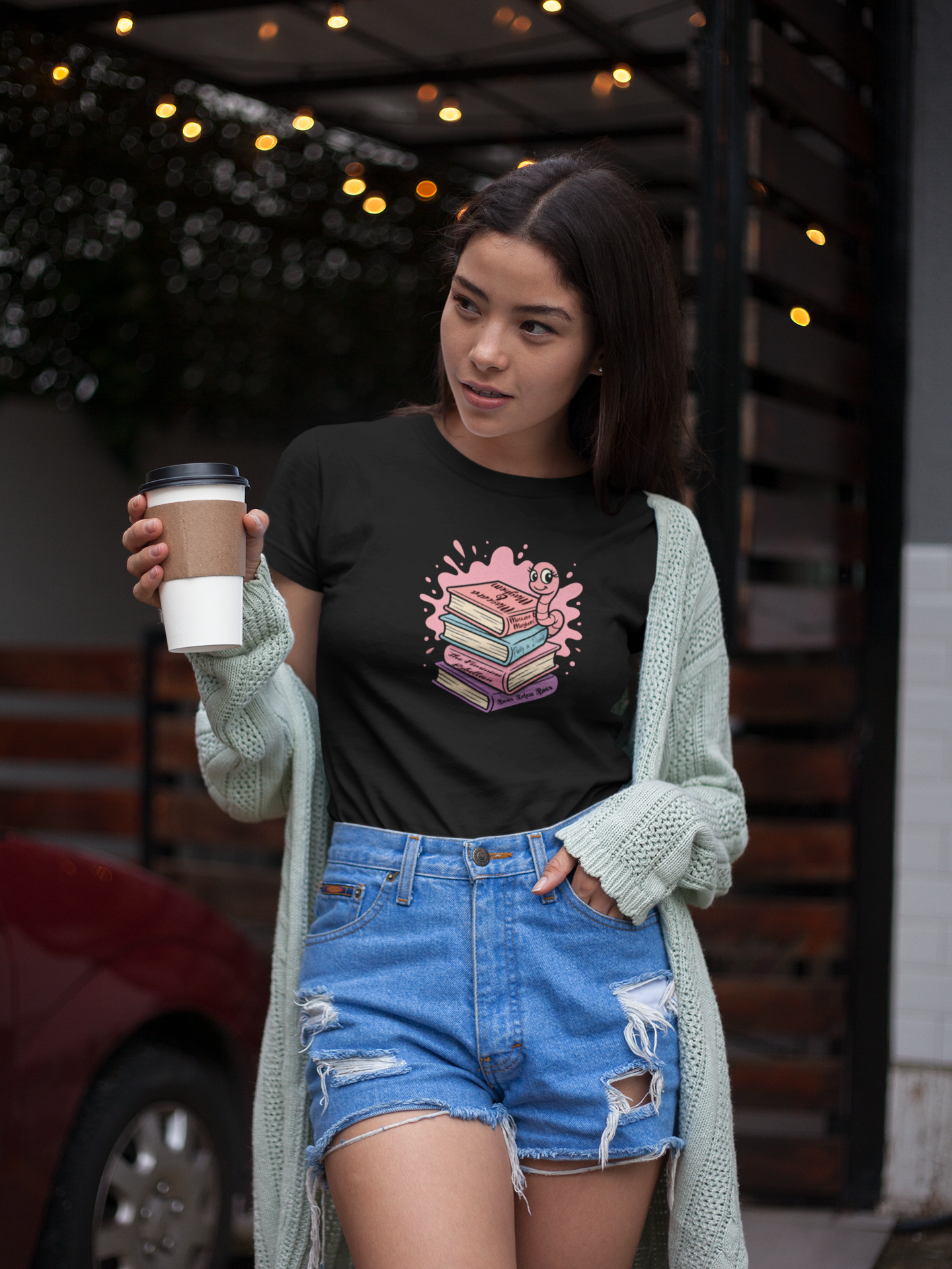 Feminine Rebellion Tee – Cute Satirical Graphic Shirt for Smart Troublemakers
