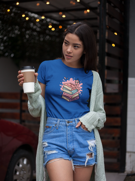 Feminine Rebellion Tee – Cute Satirical Graphic Shirt for Smart Troublemakers