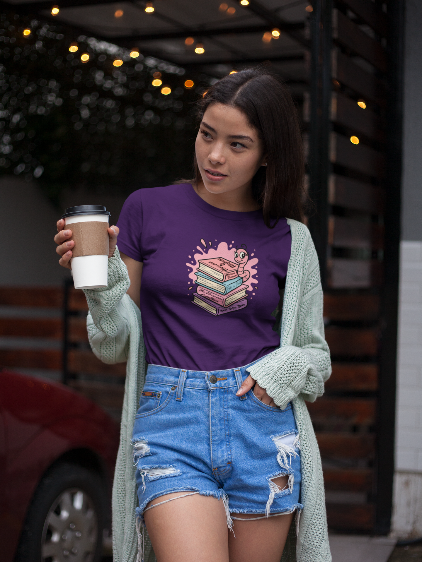 Feminine Rebellion Tee – Cute Satirical Graphic Shirt for Smart Troublemakers