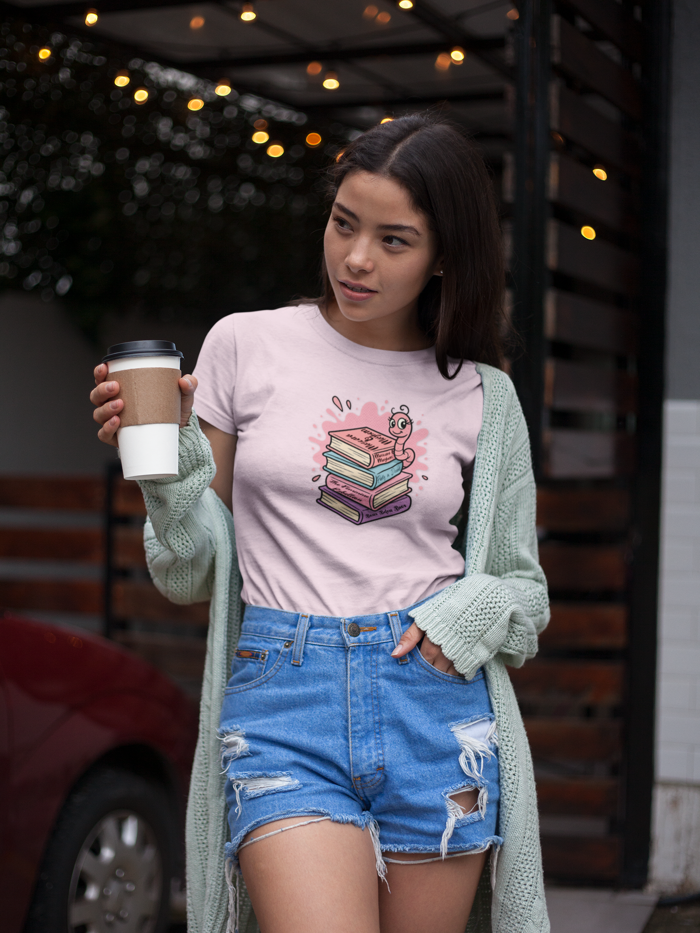 Feminine Rebellion Tee – Cute Satirical Graphic Shirt for Smart Troublemakers