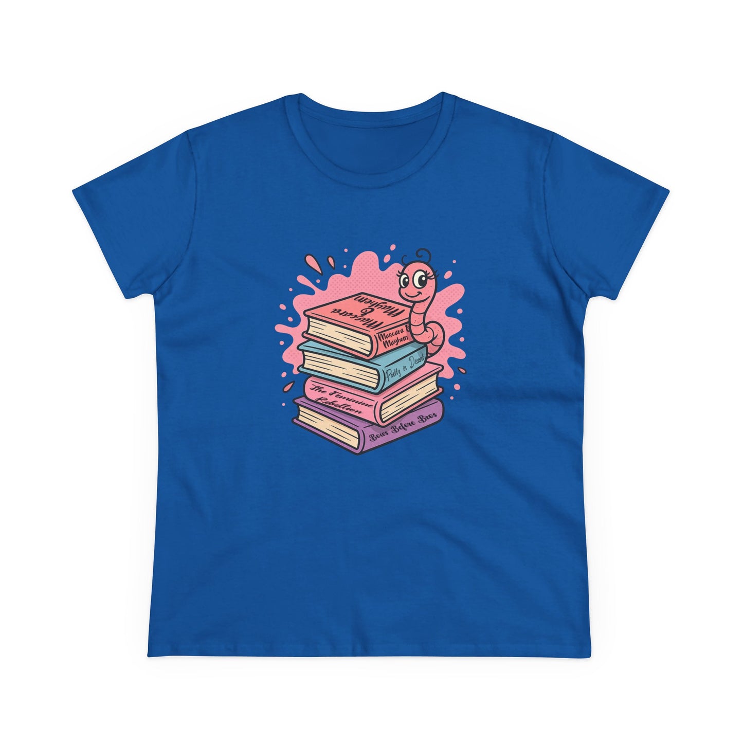 Feminine Rebellion Tee – Cute Satirical Graphic Shirt for Smart Troublemakers