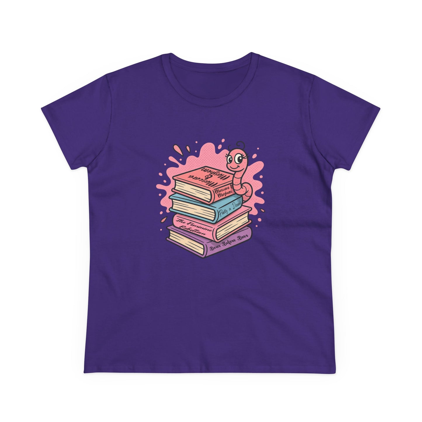 Feminine Rebellion Tee – Cute Satirical Graphic Shirt for Smart Troublemakers