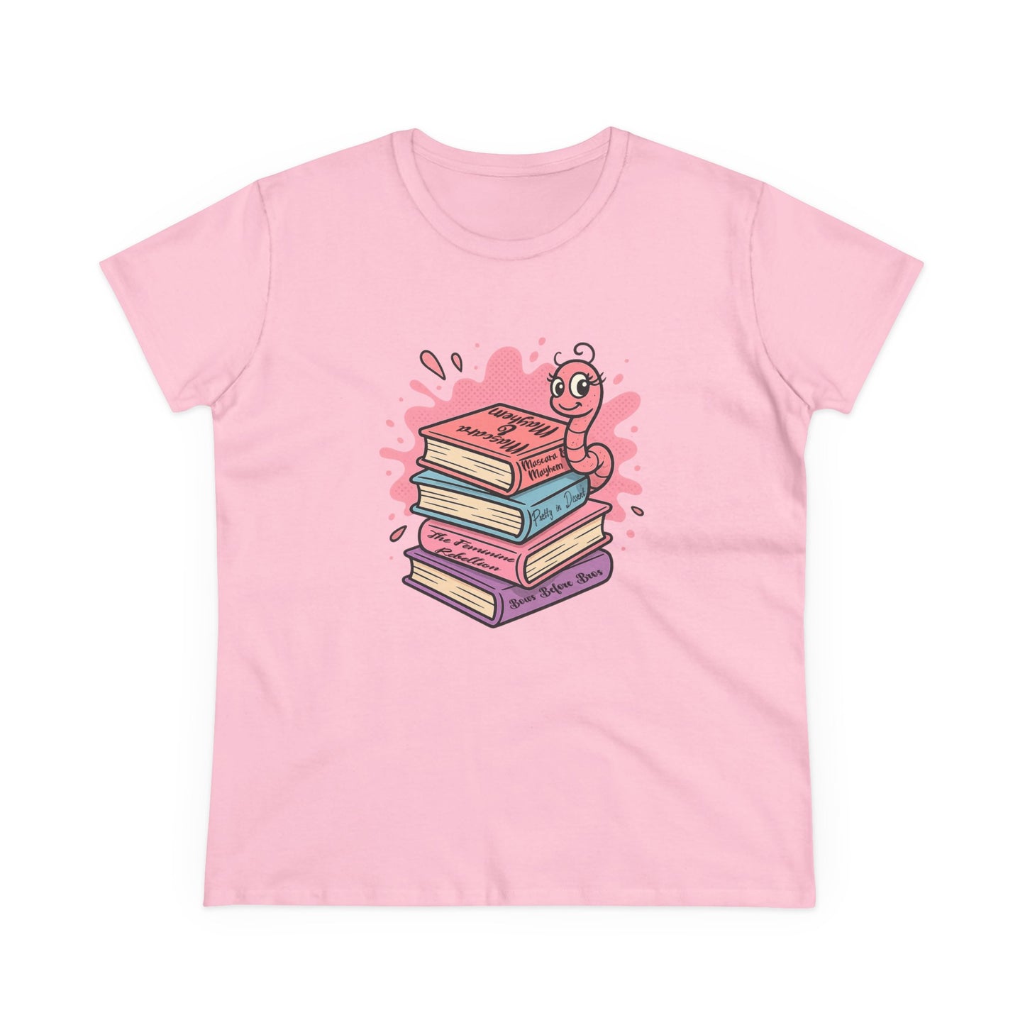 Feminine Rebellion Tee – Cute Satirical Graphic Shirt for Smart Troublemakers