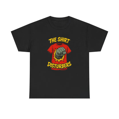 Shirt Disturbers Signature Tee – Edgy, Satirical T-Shirt for Free Thinkers
