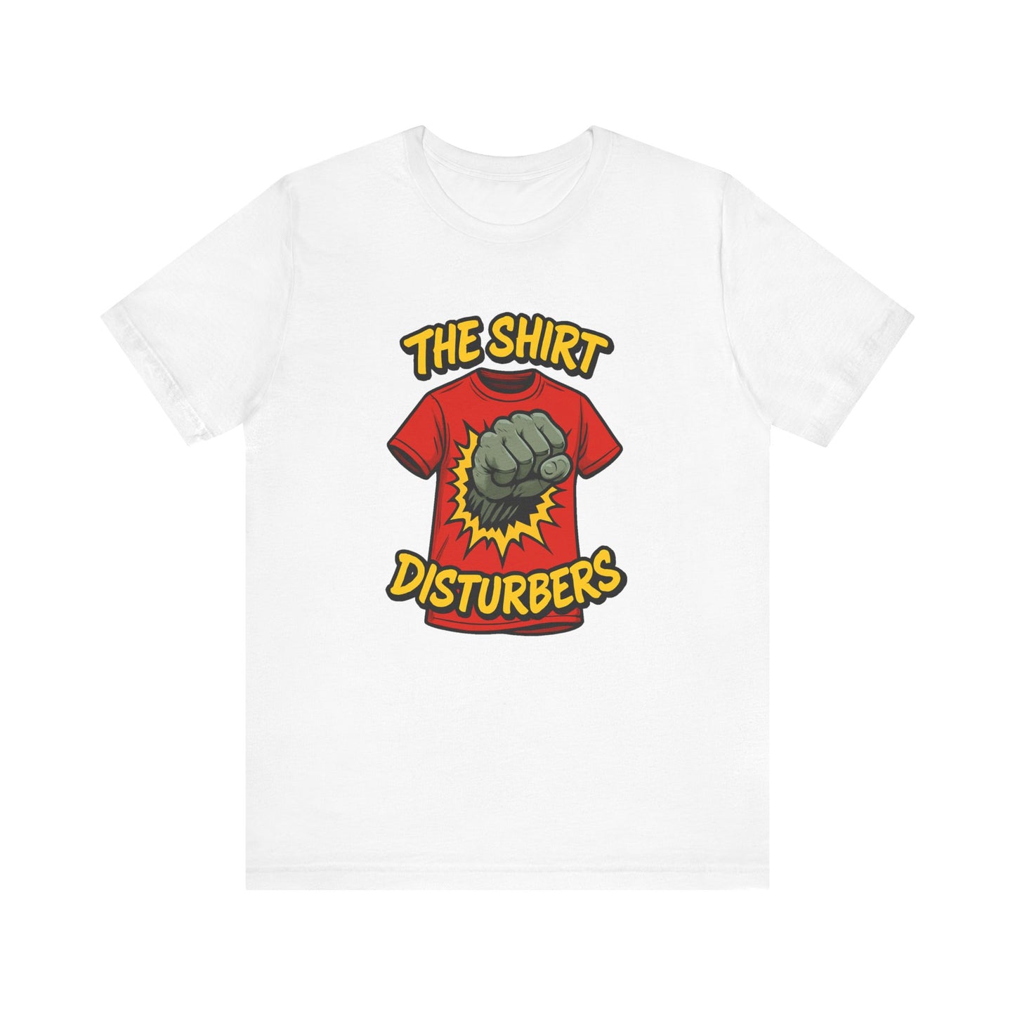 Shirt Disturbers Signature Tee – Edgy, Satirical T-Shirt for Free Thinkers