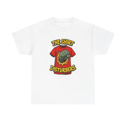 Shirt Disturbers Signature Tee – Edgy, Satirical T-Shirt for Free Thinkers