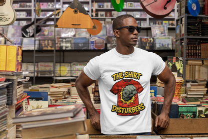 Shirt Disturbers Signature Tee – Edgy, Satirical T-Shirt for Free Thinkers