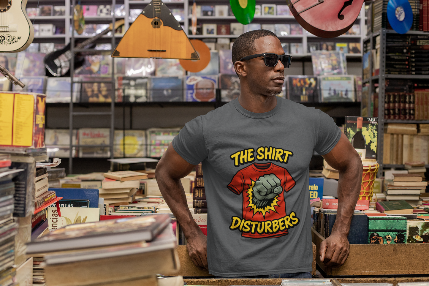 Shirt Disturbers Signature Tee – Edgy, Satirical T-Shirt for Free Thinkers