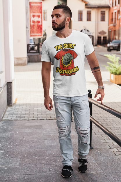 Shirt Disturbers Signature Tee – Edgy, Satirical T-Shirt for Free Thinkers