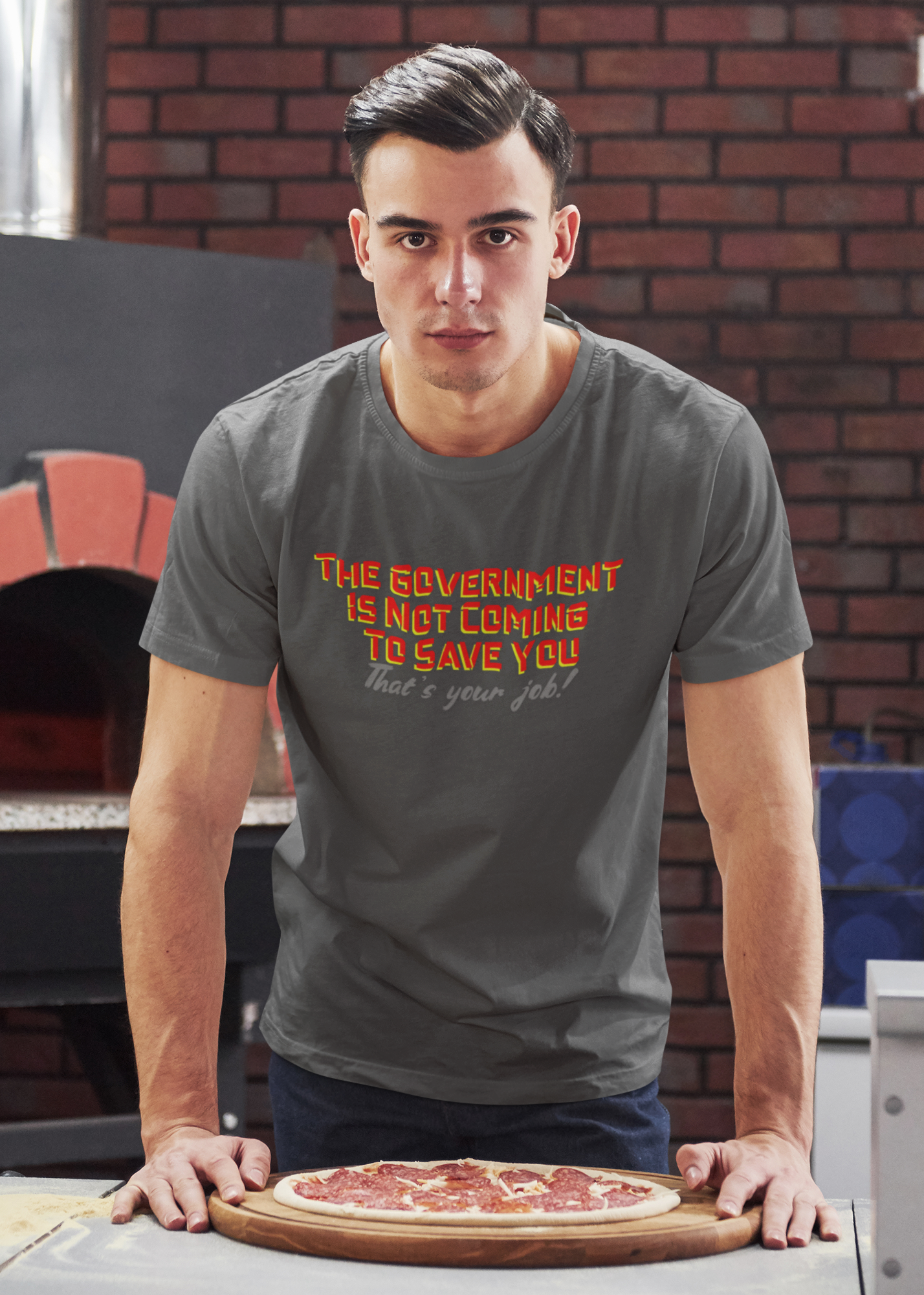 The Government is Not Coming to Save You Tee